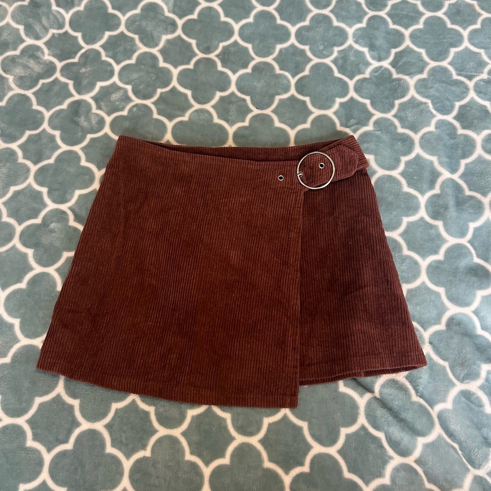 Forever 21 Brown Corduroy Skirt